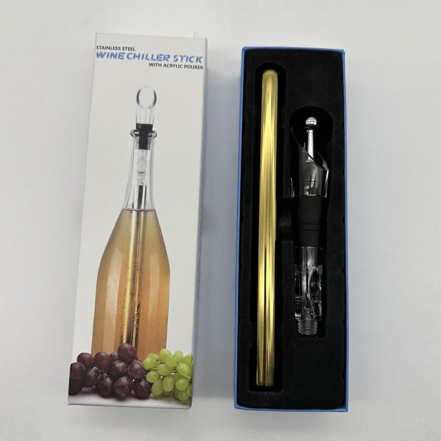Chill Wine Instantly: Stainless Steel Leakproof Wine Chilling Rod - Killer Products