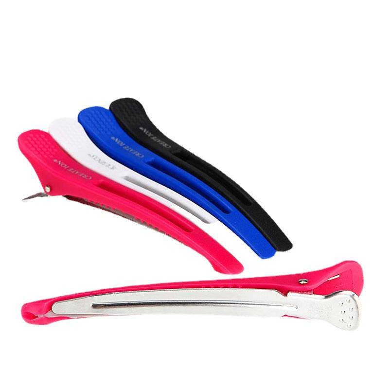 Effortless Styling: Plastic Barber Duckbill Fish Mouth Clips - Killer Products
