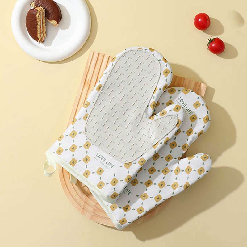 Anti-Scalding Microwave Cotton Insulation Gloves: Heat Resistant Mitts - Killer Products
