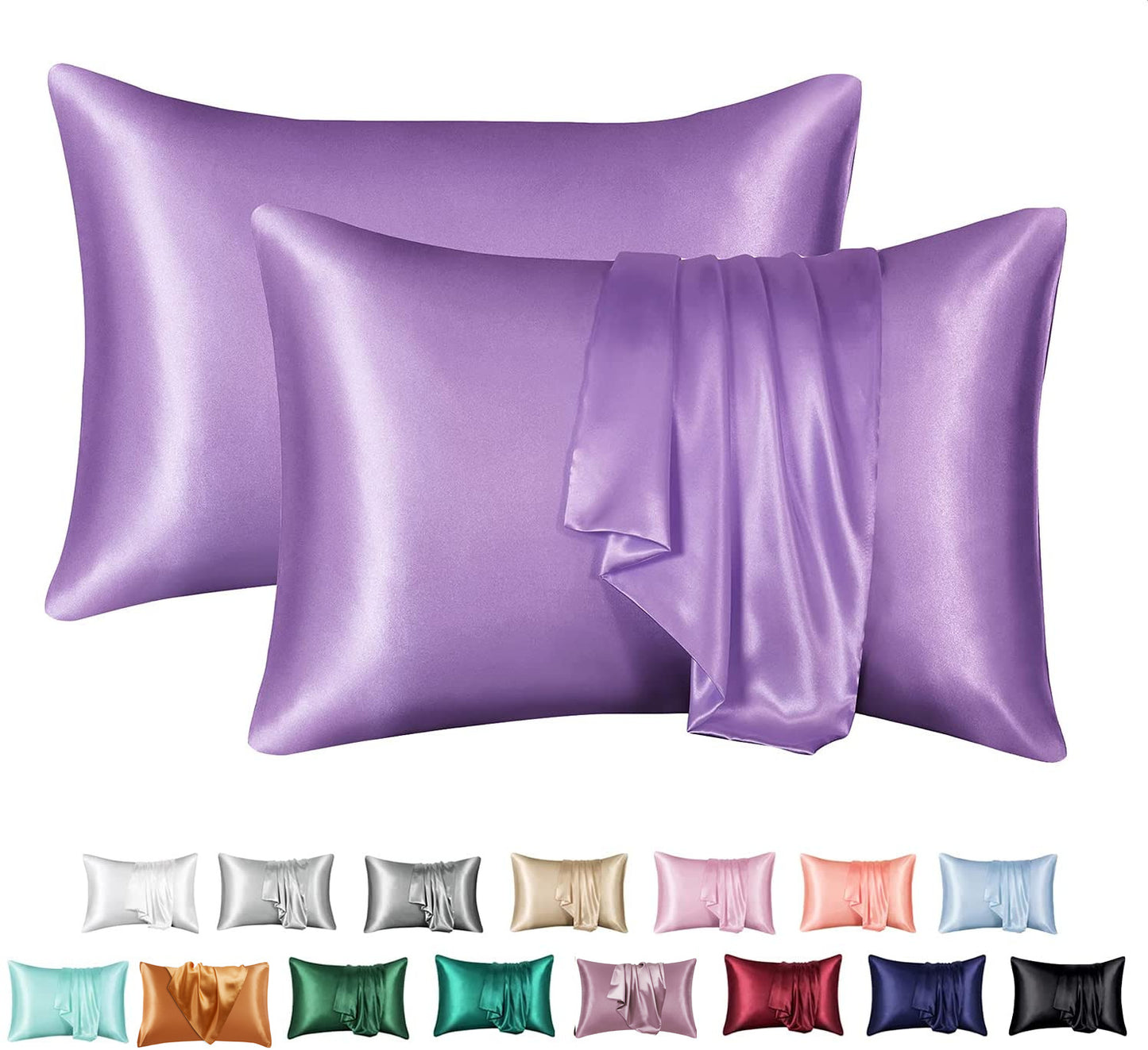 Silk Solid Color Satin Pillowcase Envelope Pillow - Luxurious Comfort - Killer Products