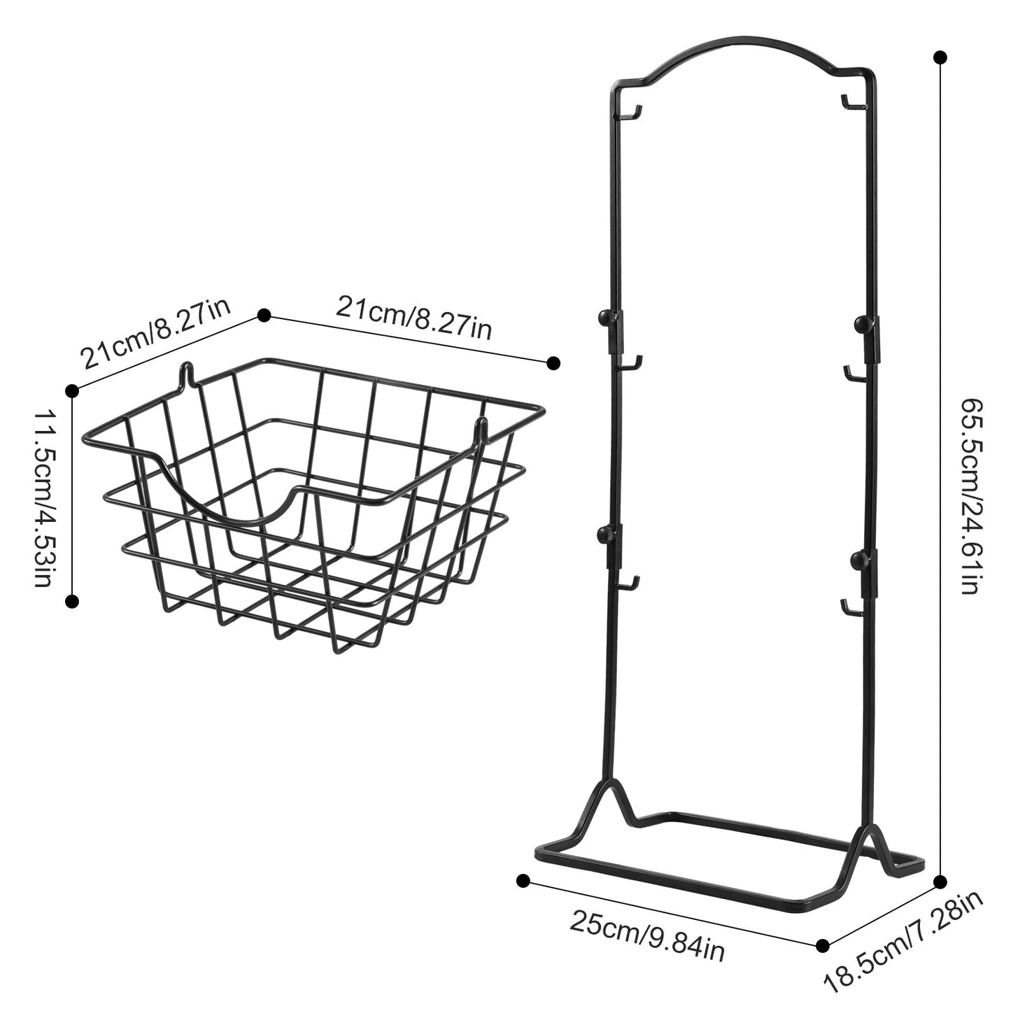 Simple Multi-layer Iron Shaken Storage Shelf for Vegetables - Killer Products