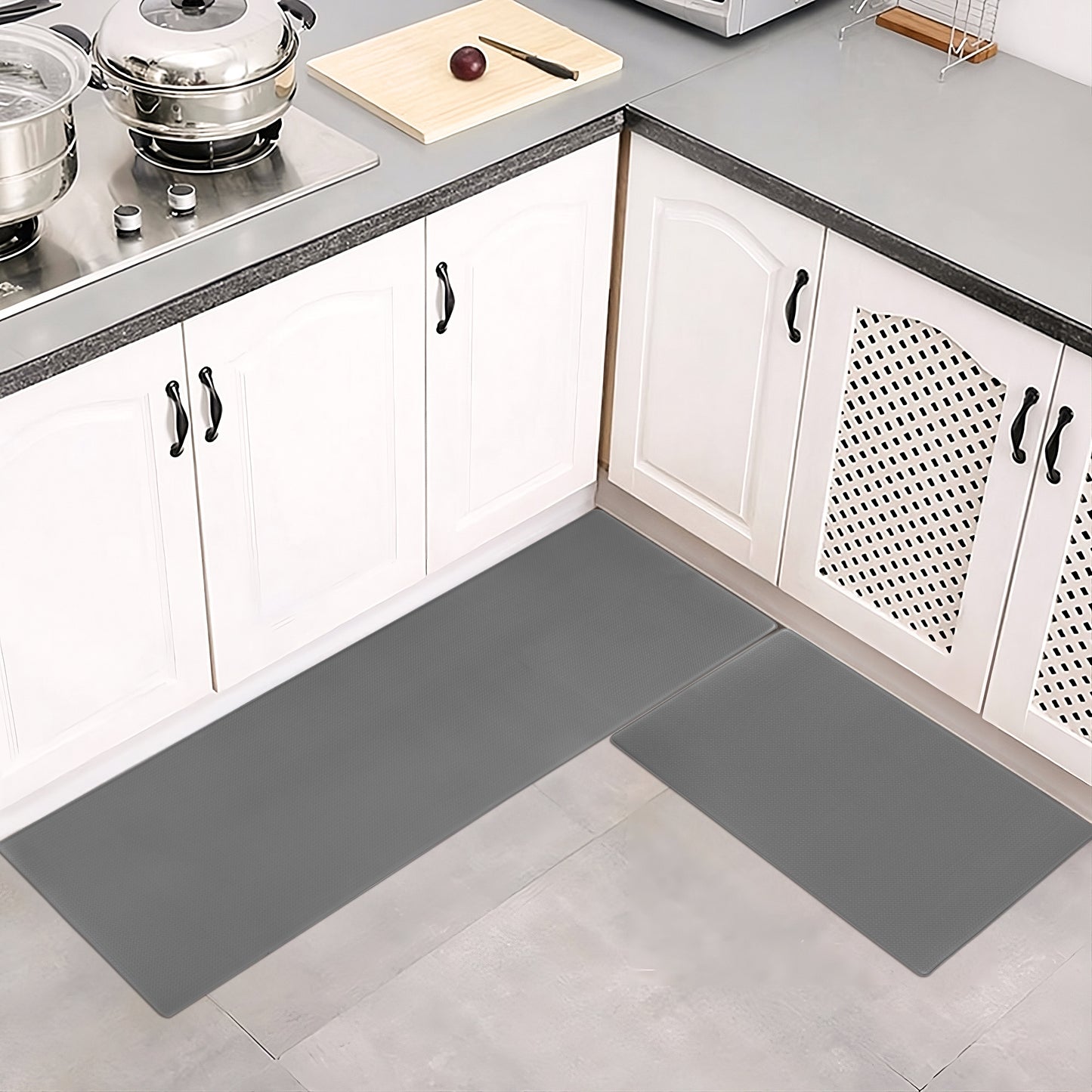Kitchen Floor Mat Set: Non-Slip, Waterproof, Easy to Scrub - Killer Products