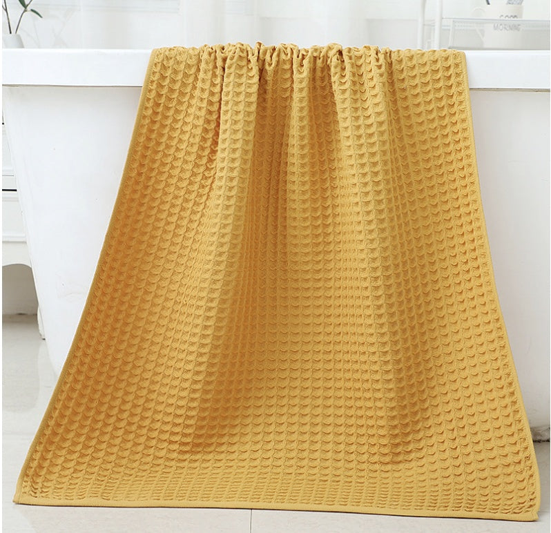 Luxurious Quick-Dry Cotton Bath Towel: Ultimate Absorbency Unisex Wipe - Killer Products