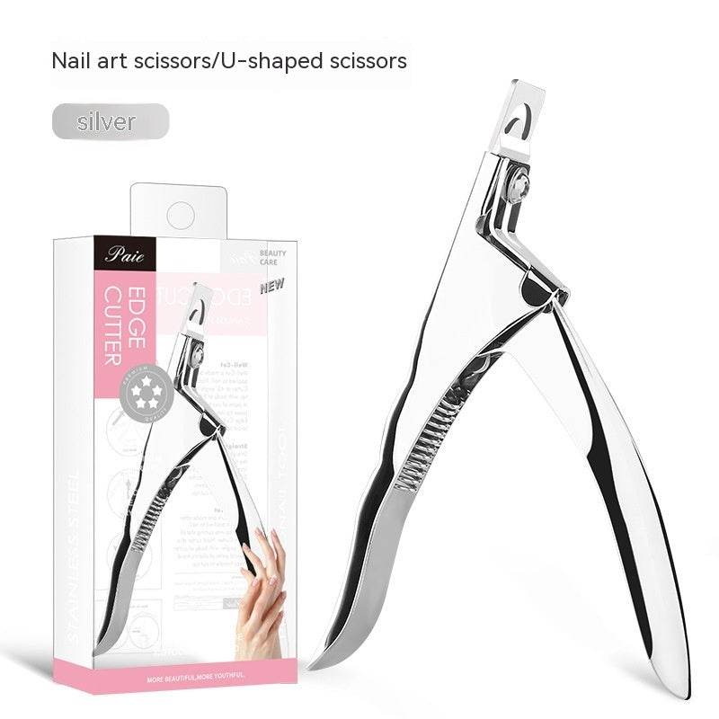 Flat Mouth U-shaped Scissors Nail Tip Pliers for Precision - Killer Products