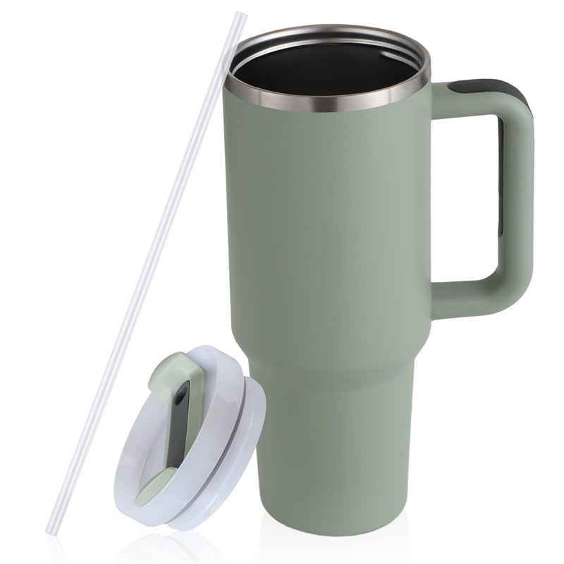 40oz Portable Stainless Steel Water Bottle Mug With Handle - Killer Products