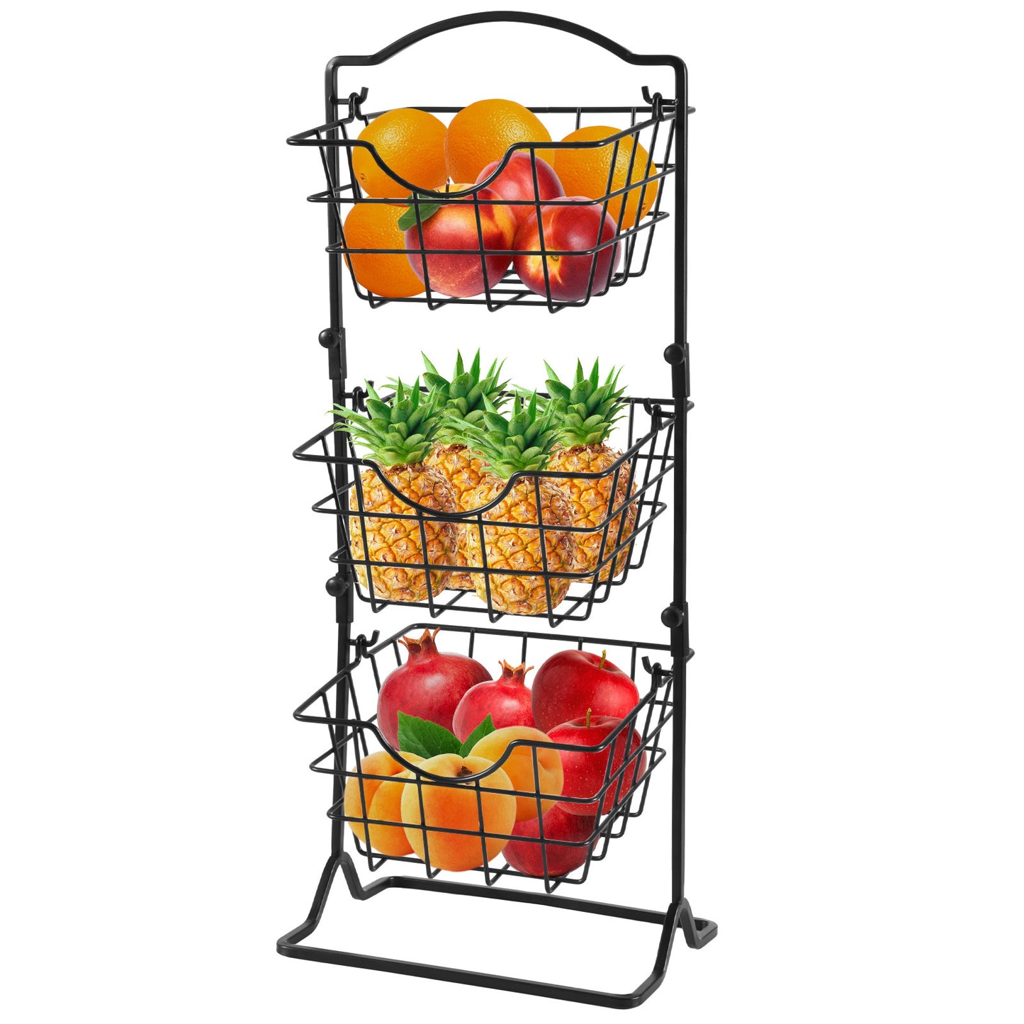 Simple Multi-layer Iron Shaken Storage Shelf for Vegetables - Killer Products