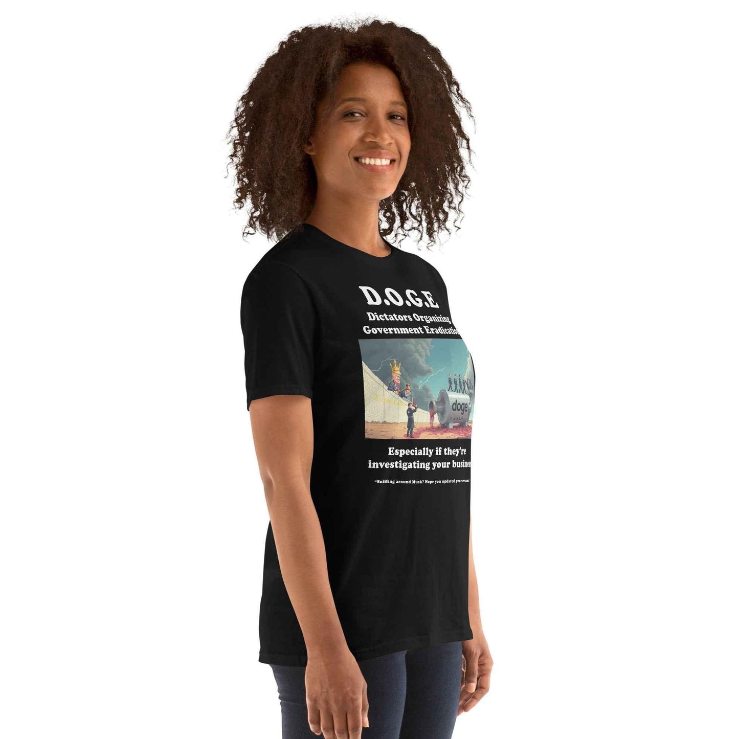 Dictators Organizing Government Eradication Unisex T-Shirt: Bold Political Statement - Killer Products
