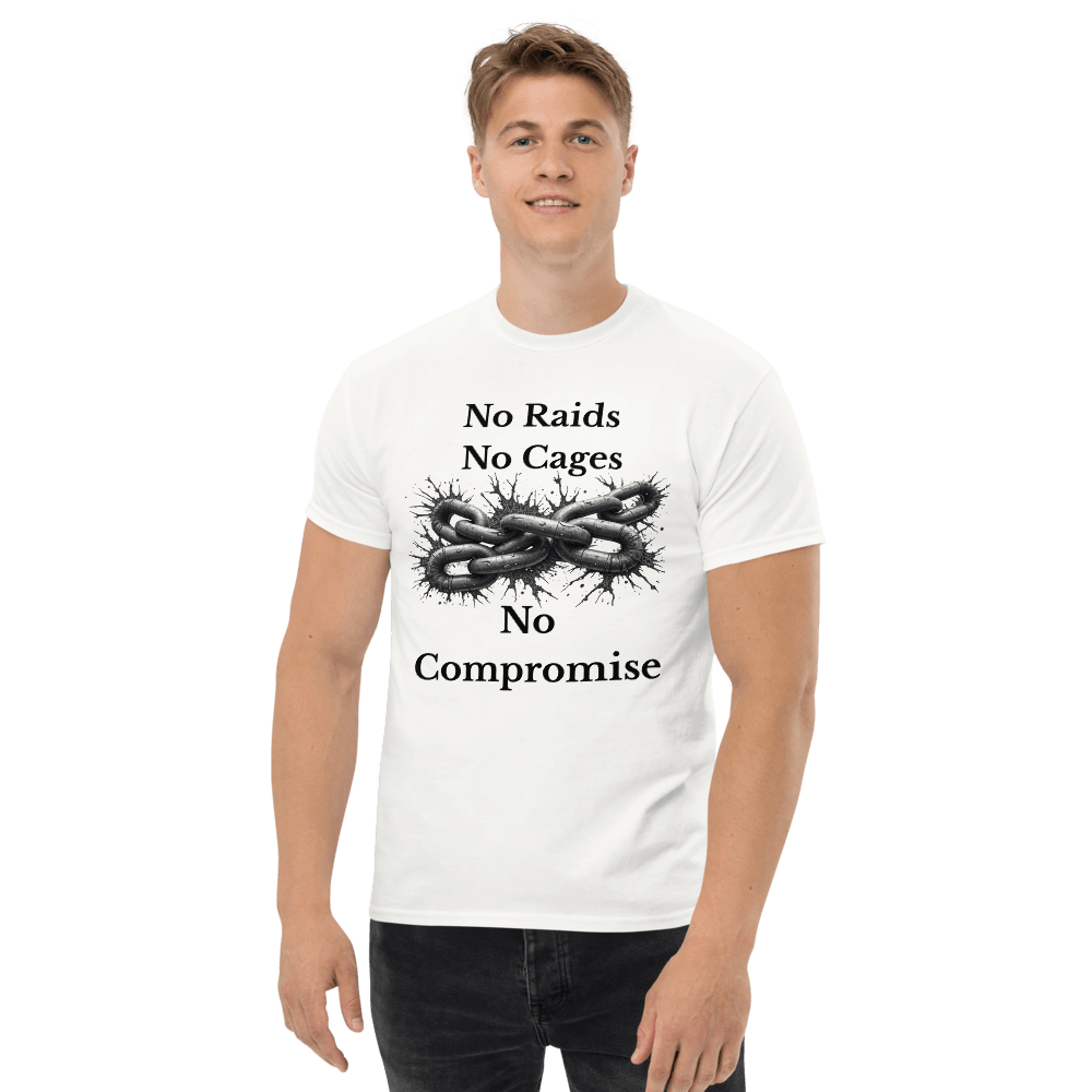 No Raids, No Cages Shirt – Bold Political Statement Tee - Killer Products