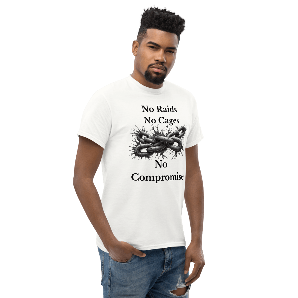 No Raids, No Cages Shirt – Bold Political Statement Tee - Killer Products