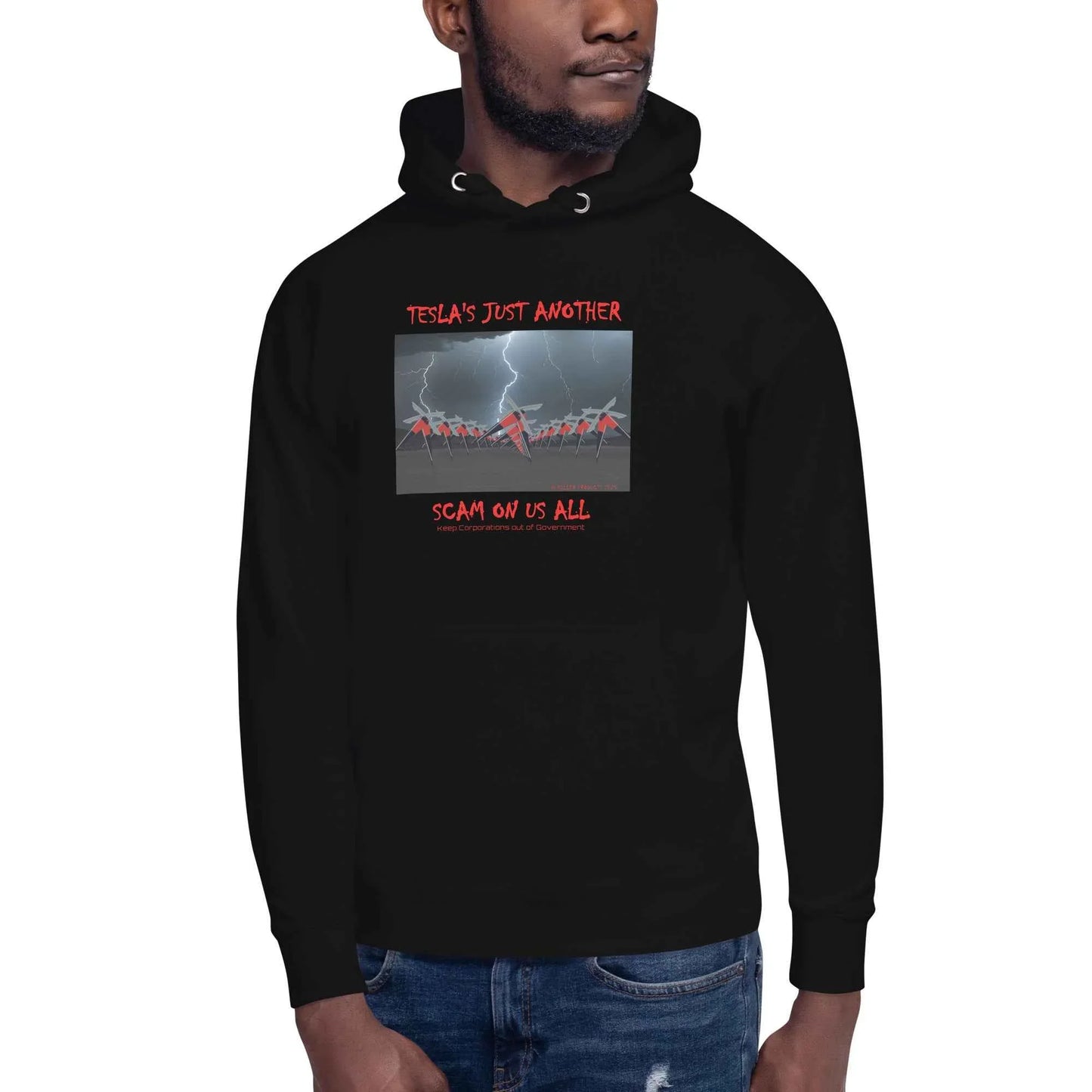 Tesla's Just Another Scam Cozy Unisex Hoodie Statement Wear - Killer Products