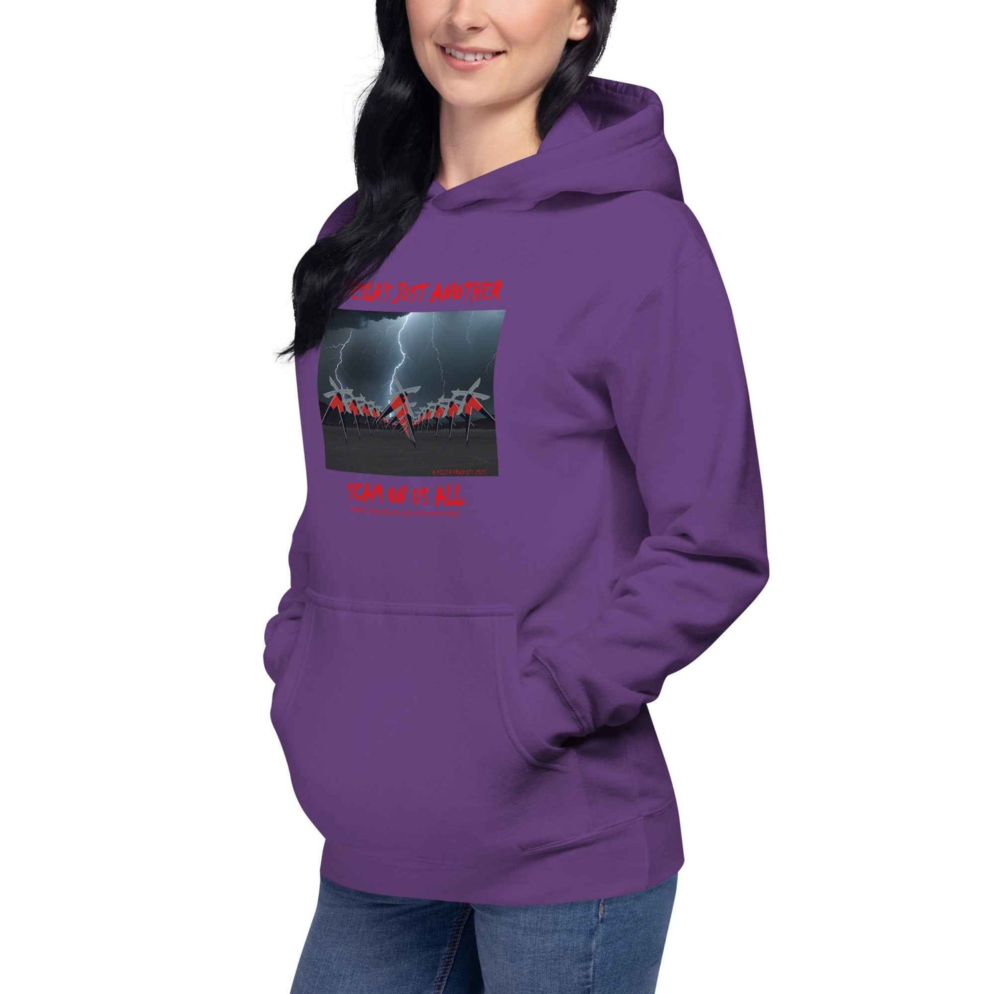Tesla's Just Another Scam Cozy Unisex Hoodie Statement Wear - Killer Products
