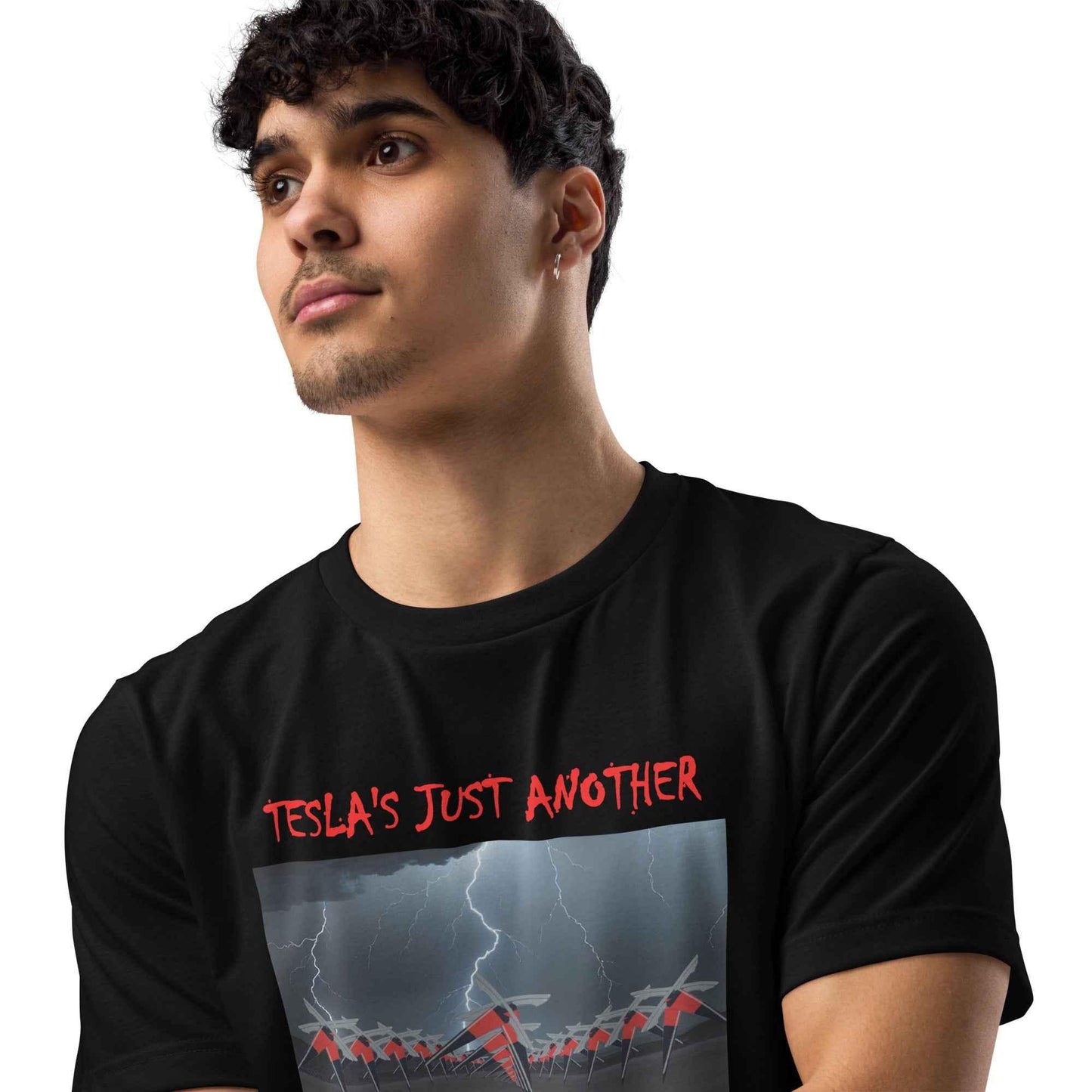 TESLA'S Just Another Scam Unisex T-Shirt: Eco-Friendly Statement Wear - Killer Products