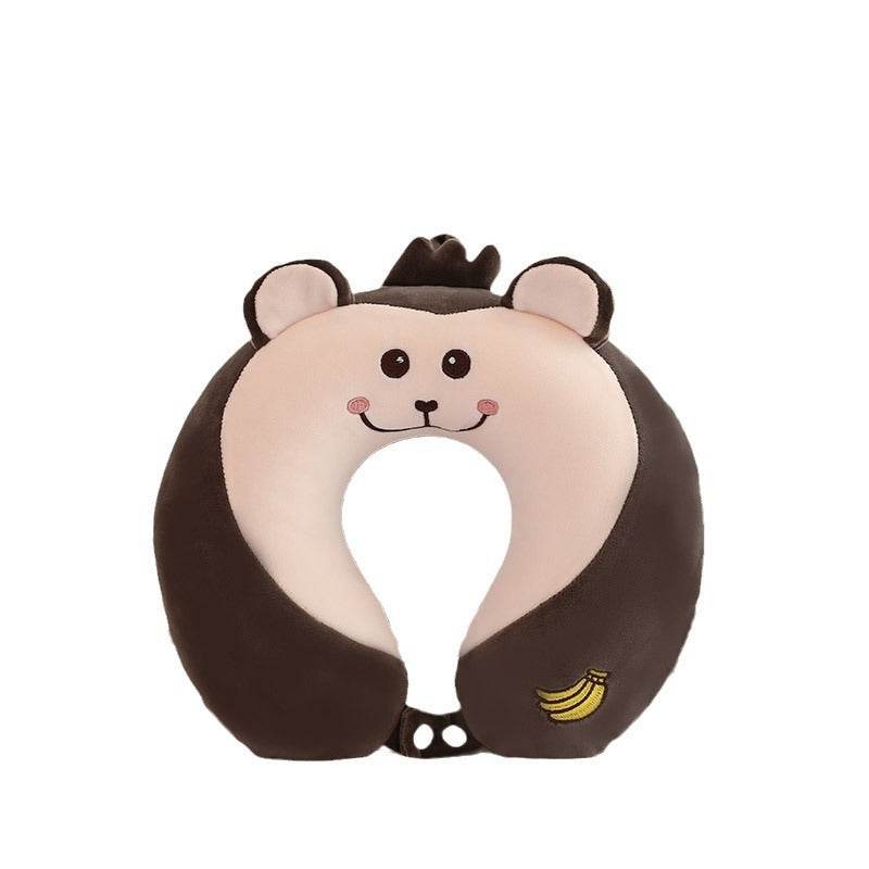 Cozy Cartoon Memory Foam U-shaped Pillow for Relaxation - Killer Products