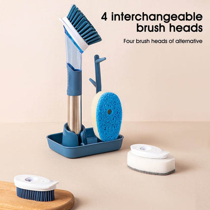 Effortless New Multifunctional Dish Brush for Hassle-Free Cleaning - Killer Products