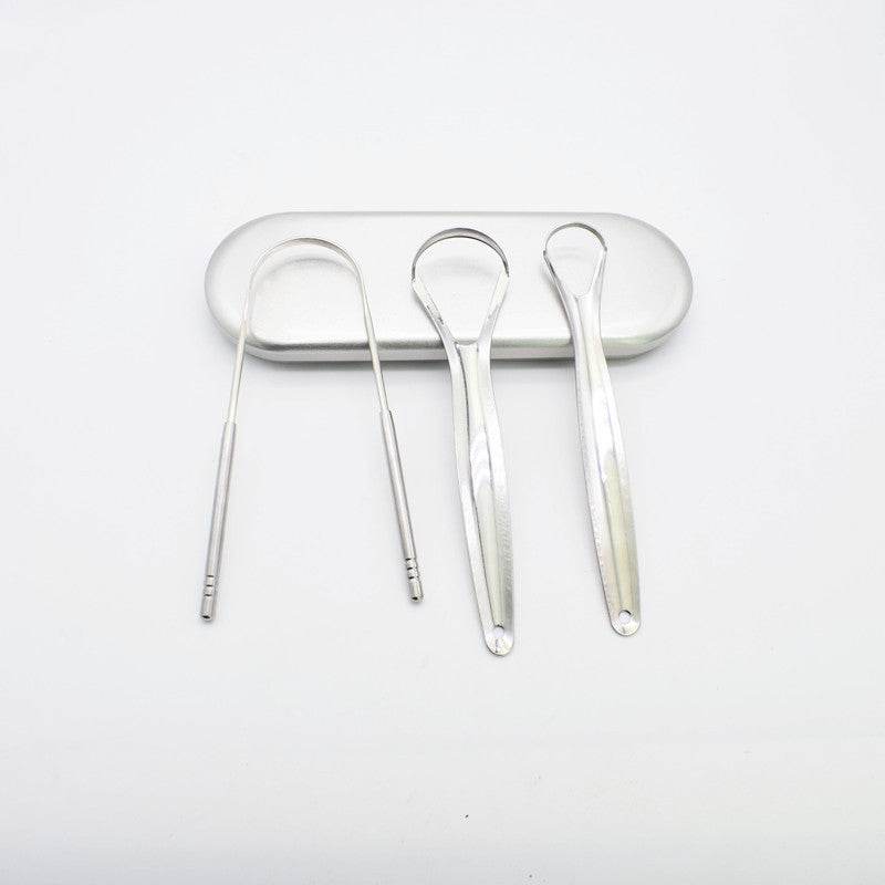 Stainless Steel Tongue Scraper Oral Care Tools: Fresh Breath Essential - Killer Products