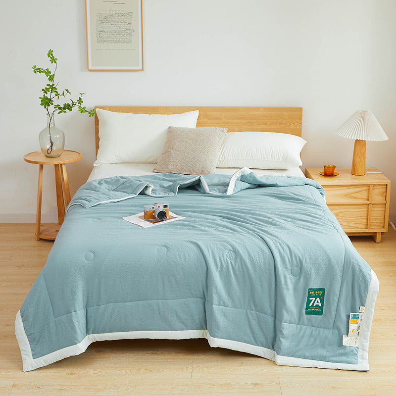 Antibacterial Raw Cotton Washable Summer Cool Quilt for Refreshing Sleep - Killer Products