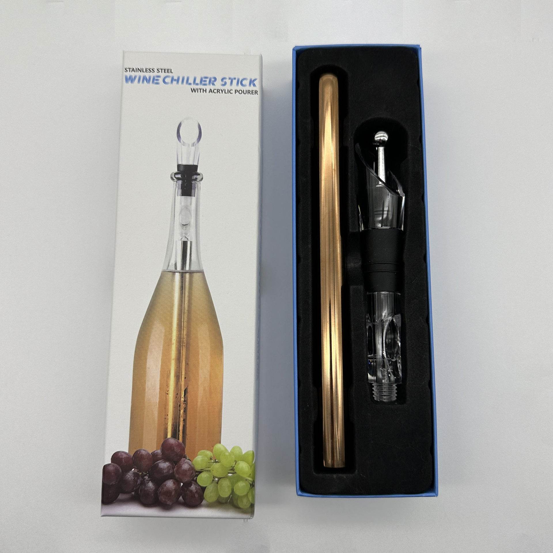 Chill Wine Instantly: Stainless Steel Leakproof Wine Chilling Rod - Killer Products