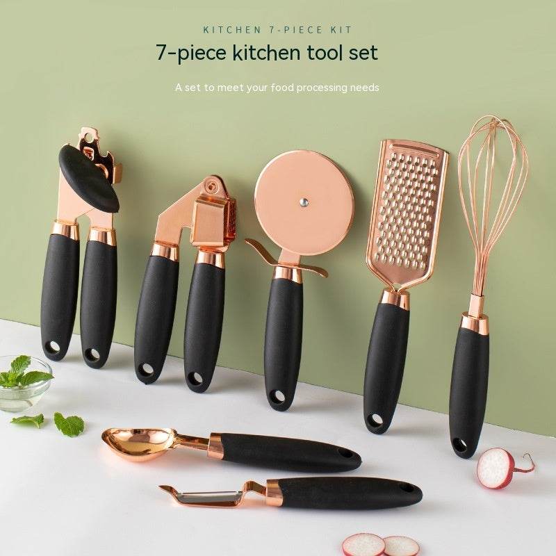 Elegant Kitchen Household Peeler Gadget Copper Plating Set - Killer Products