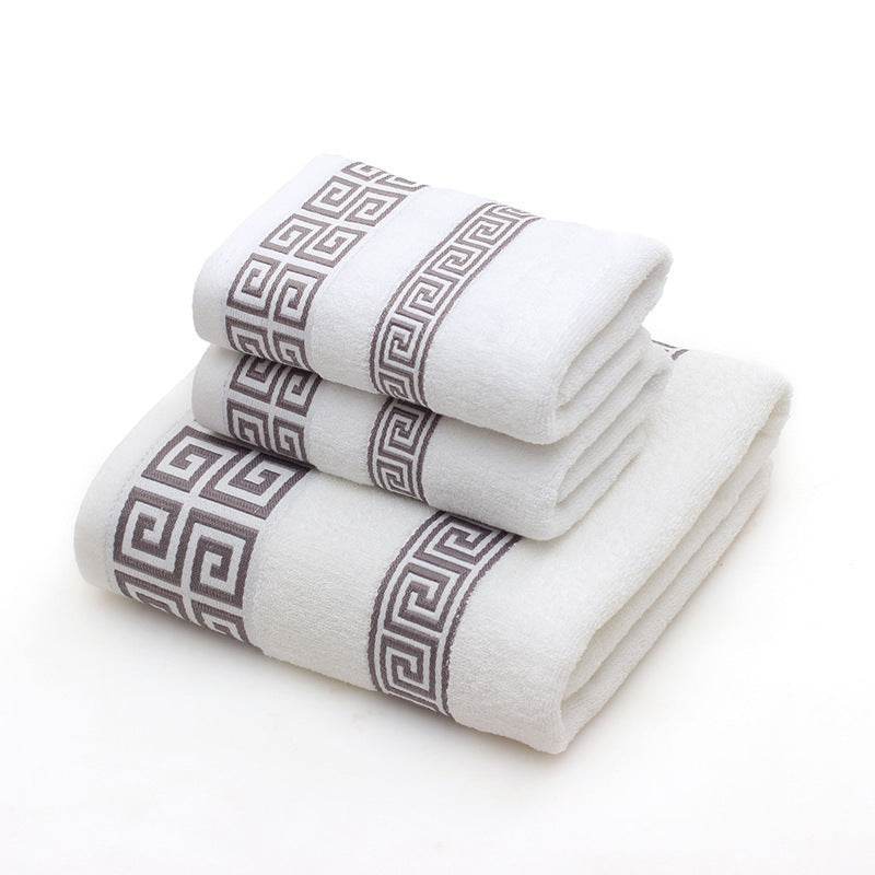 Luxurious Towels Gift Box Three-piece Set: Soft Cotton Elegance - Killer Products