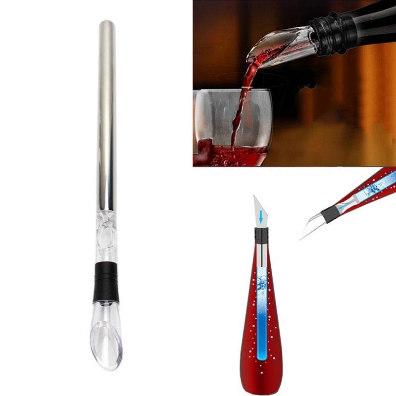 Chill Wine Instantly: Stainless Steel Leakproof Wine Chilling Rod - Killer Products