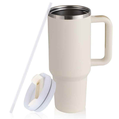 40oz Portable Stainless Steel Water Bottle Mug With Handle - Killer Products
