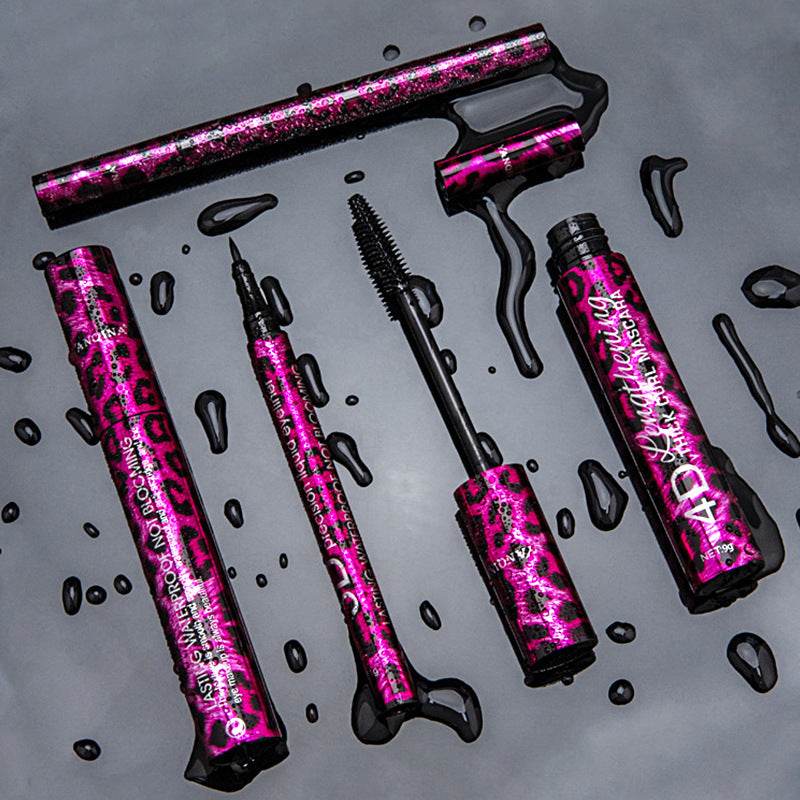 Leopard Print Mascara Eyeliner Suit: Bold Beauty Essentials Set - Killer Products