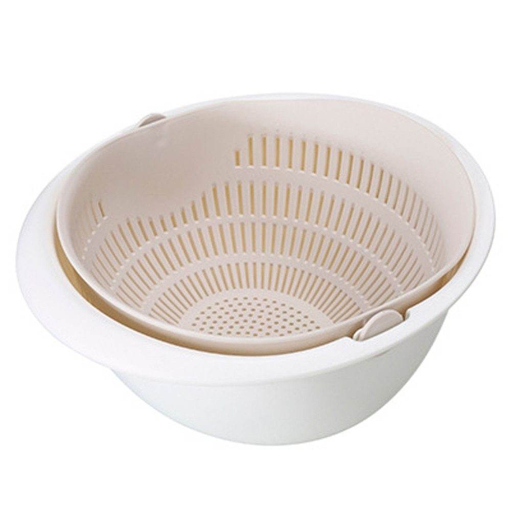 Portable Detachable Double-Layer Drain Basket for Fruit and Veggies - Killer Products