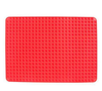 Silicone Pyramid Cooking Mat: Versatile Non-Stick Heat-Resistant Grid - Killer Products