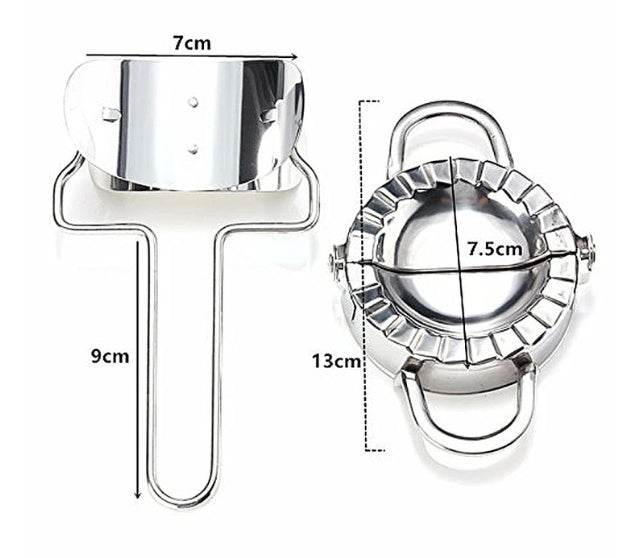 Effortless Dumpling Making with Stainless Steel Dumpling Mould - Killer Products