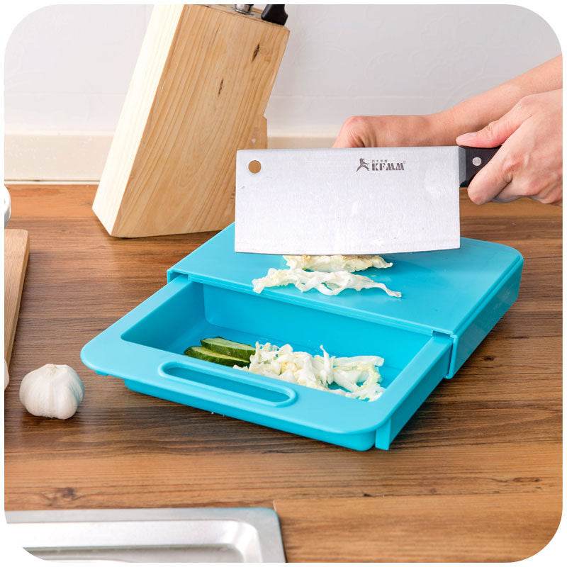 Multifunction Kitchen Chopping Blocks with Drain Basket Board - Killer Products