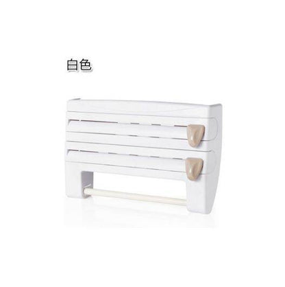 4-In-1 Kitchen Roll Holder Dispenser for Foil Film Wrap - Killer Products