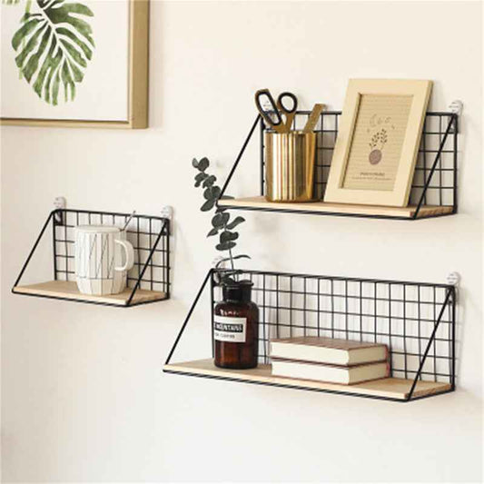 Elegant Japanese Style Wrought Iron Wall Hanging Basket Decor - Killer Products