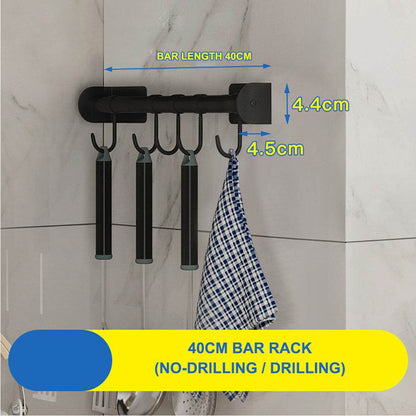 Modern Stainless Steel Kitchen Wall Shelf - Sleek Space Saver - Killer Products