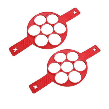 Fantastic Silicone Non Stick Egg Pancake Maker Mold Set - Killer Products