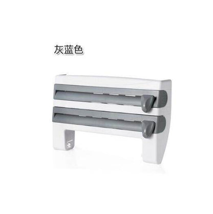 4-In-1 Kitchen Roll Holder Dispenser for Foil Film Wrap - Killer Products