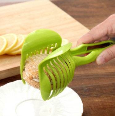 Effortless Slicing with Fruit & Veggie Cutting Holder Tool - Killer Products