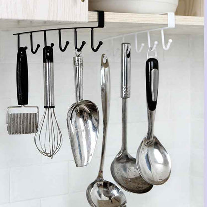 Versatile Wrought Iron Seamless Nail-free Hook for Stylish Storage - Killer Products