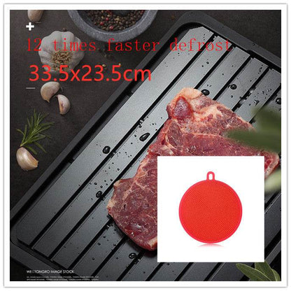 Speedy Quick Defrost Tray with Drip Tray for Fresh Cooking - Killer Products