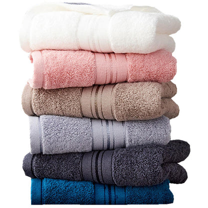 Luxury Pure Color Thick Cotton Bath Towel Set Collection - Killer Products