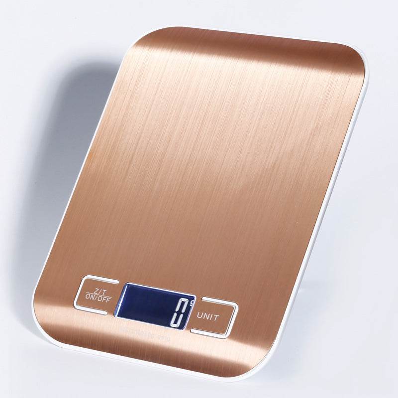 Rechargeable Stainless Steel Kitchen Scale with Small Flat Platform - Killer Products