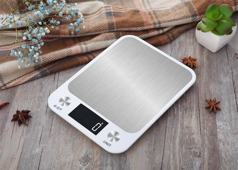 Precision Stainless Steel Kitchen Scale with Large LCD Display - Killer Products