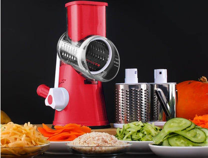 Vegetable Cutter Round Mandoline Slicer for Potato, Carrot, Cheese - Killer Products