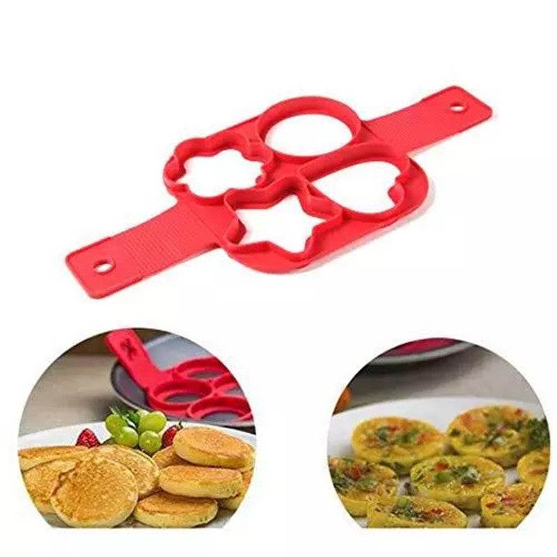 Fantastic Silicone Non Stick Egg Pancake Maker Mold Set - Killer Products