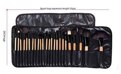 Complete 24 PCs Makeup Brush Set With Horse Hair Elegance - Killer Products
