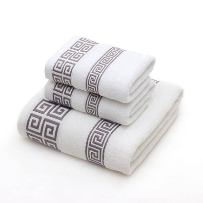Luxurious Towels Gift Box Three-piece Set: Soft Cotton Elegance - Killer Products