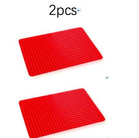 Silicone Pyramid Cooking Mat: Versatile Non-Stick Heat-Resistant Grid - Killer Products