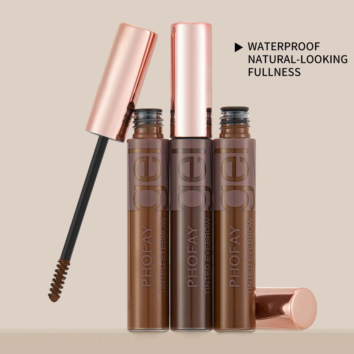 PHOFAY Tinted Eyebrow Gel: Waterproof, Long-Lasting Perfect Brows - Killer Products