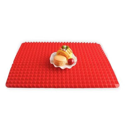 Silicone Pyramid Cooking Mat: Versatile Non-Stick Heat-Resistant Grid - Killer Products