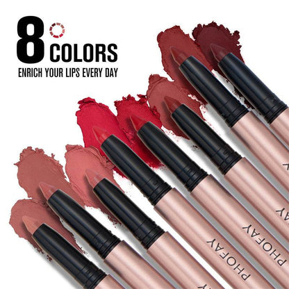PHOFAY Matte Lip Liner Lipstick Pen: Silky, Effortless Elegance - Killer Products