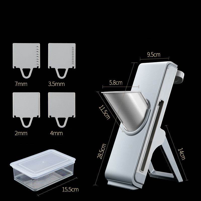 Effortless Culinary Precision: New Hand-crank Vegetable Cutting Press Grater Slicer - Killer Products